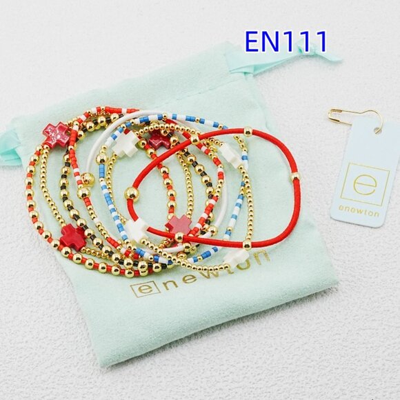 Enewton Red-Tone Bracelet Set - Picture 5 of 6